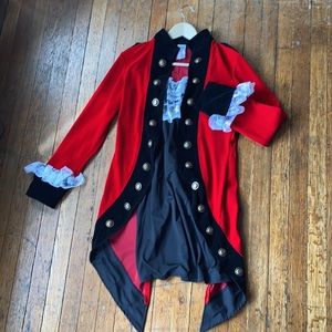 Rebel Red Coat Halloween Costume